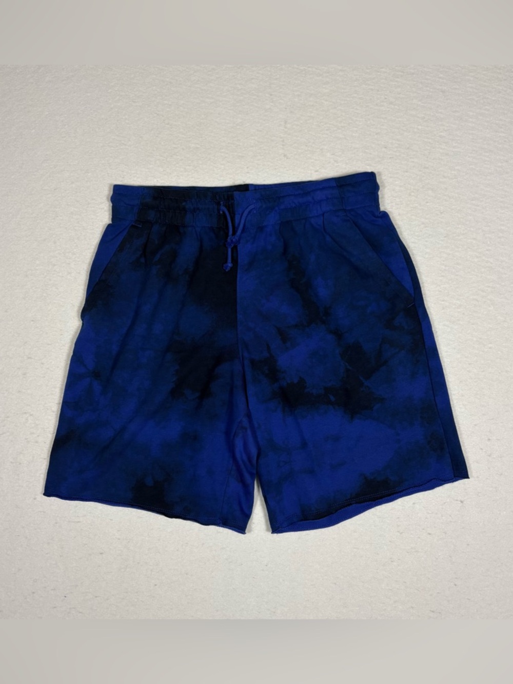 Starter Athletics Unisex Shorts, Blue Size Medium Cut Off Style #P0024